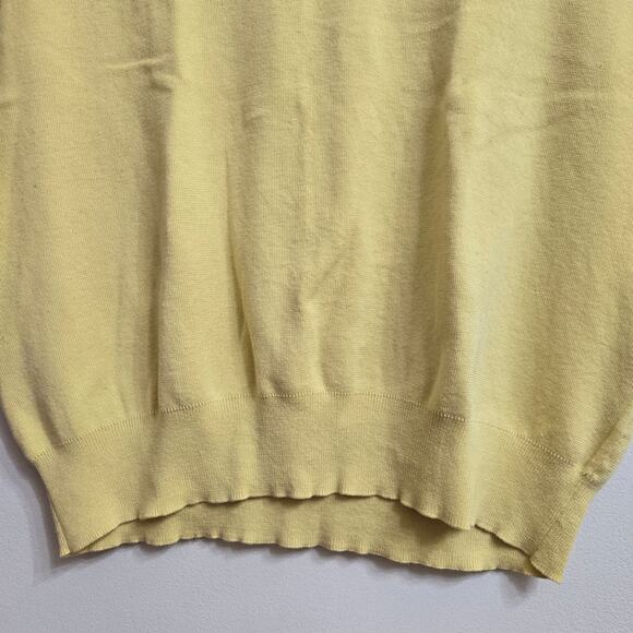 Polo Ralph Lauren Men Vintage 90s Y2K Preppy Classic Pima Cotton Sweater Vest L - Picture 5 of 10